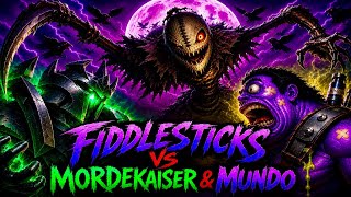 Wild Rift - Fiddlesticks Top DESTROYS Mordekaiser & Mundo