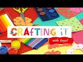 Crafting It with Anya - Painting with Crayons