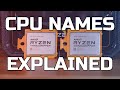 CPU Names Explained i9,i7,i5, Ryzen, Xeon-W - TechteamGB