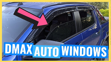 ISUZU D-MAX Auto Window Module | Trac Electronics | 2021 DMAX X-Terrain Build-Up Series #9