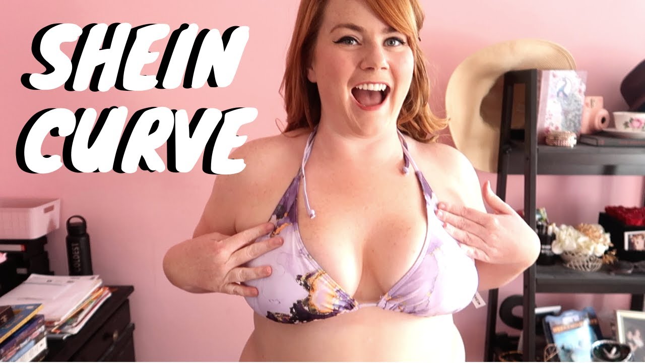 I tried a string bikini..... | SheIn Curve Haul