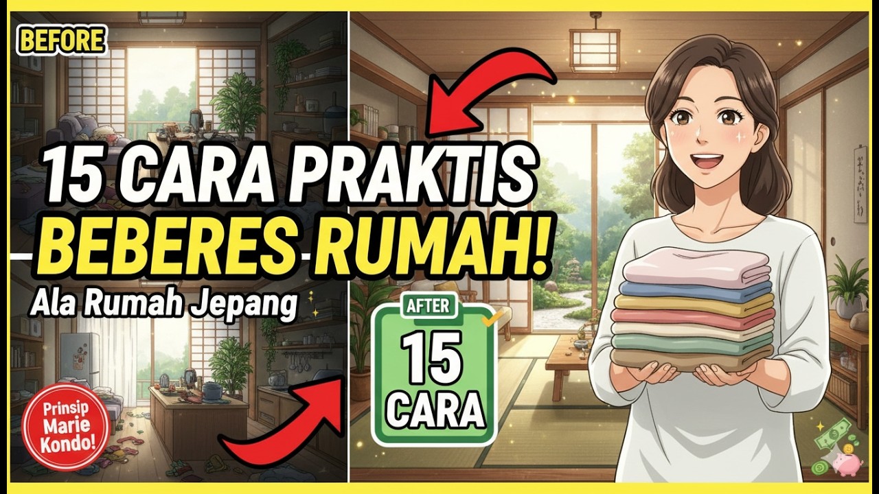 15 Cara Praktis Beberes Rumah, Ala Rumah Jepang, Dengan Prinsip Marie Kondo