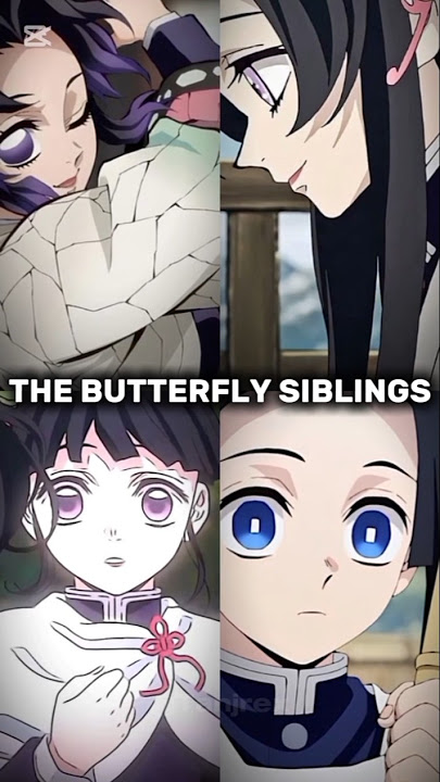 The butterfly siblings amd their cosplay #demonslayer #tanjiro#shinobu#aoi #kanao#kanae#fyp#viral