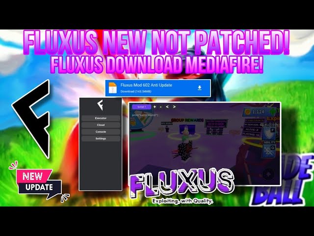 Fluxus Coral New Update v605 🟣 Fluxus Executor Mobile