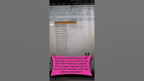 Extract Data Fast in Excel! ⚡️ #excelshorts #exceltech #excelformula #excel #excelfunction