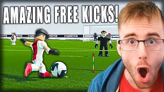 AMAZING FREE KICKS! | Real Futbol 24