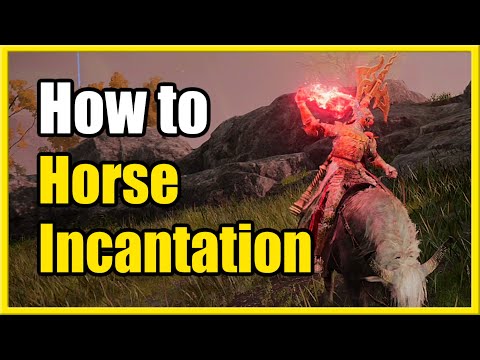 How to use Incantations on Horseback in Elden Ring (Mounted Spells)