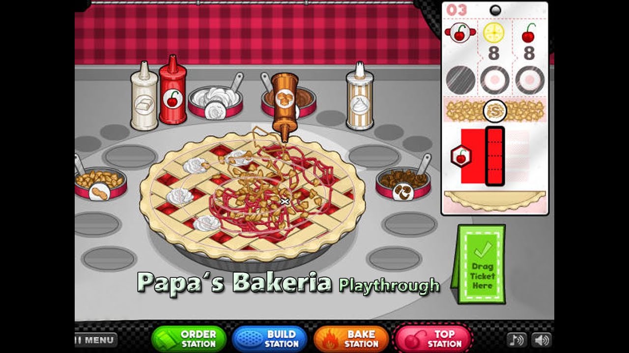 Papa's Bakeria  Jogue Grátis no !