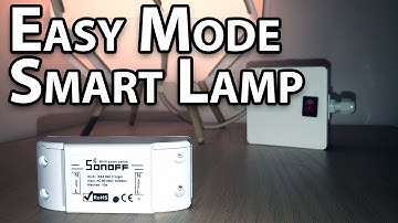 Easy Mode Smart Lamp! Apple Home with Homebridge or Google Assistant!