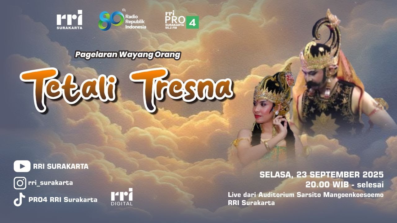 TETALI TRESNA || Wayang Orang RRI Surakarta