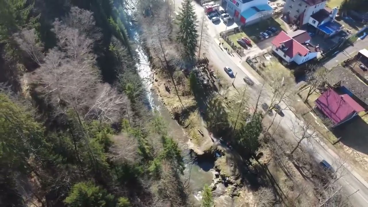 Tak prezentuje się wodospad przed dzisiejszym morsowaniem 💦❄️