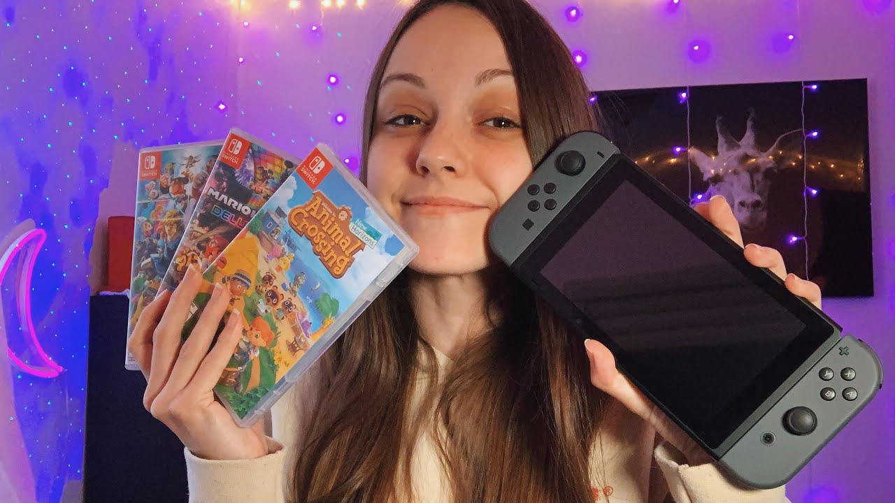 UNBOXING MY NINTENDO SWITCH & ANIMAL CROSSING!! - YouTube