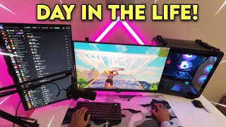 The Day In A Life Of A High School Content Creator!