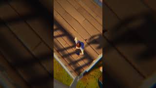 Hello Neighbor FLYING GLITCH😱👀 #shorts