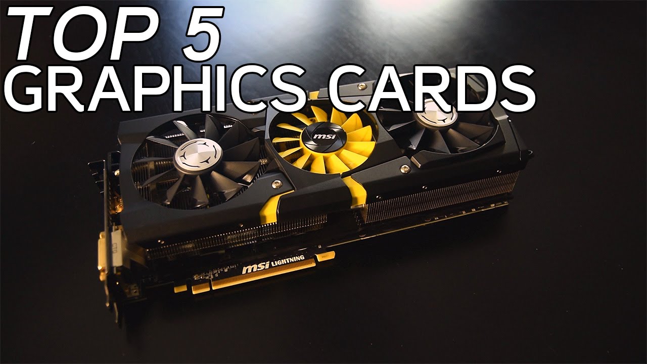 Top 5 Graphics Cards for the Money March 2015 YouTube