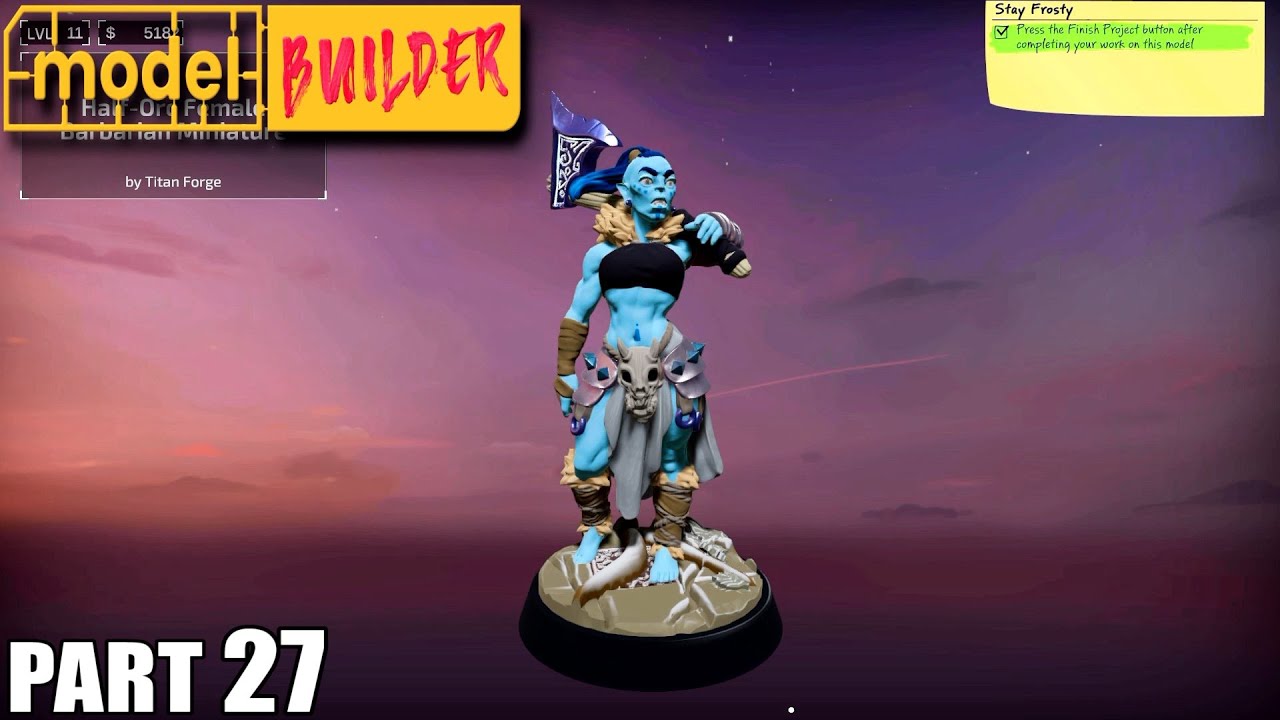 Model Builder Gameplay Part 27 / PC YouTube