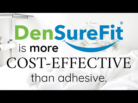 The Difference Between Denture Adhesives and DenSureFit 