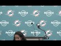 De'Von Achane meets with the media after #NEvsMIA  | Miami Dolphins