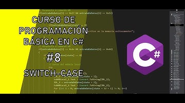 Curso de programación en C# - #8 - Condicional SWITCH-CASE