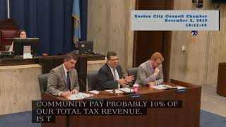 Committee on Ways \& Means on December 2, 2019
