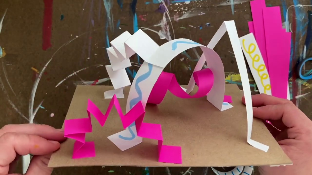 Paper Line Sculpture YouTube