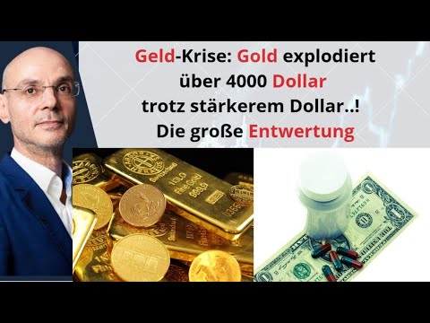 Thumbnail for Geld-Krise: Gold explodiert über 4000 Dollar trotz stärkerem Dollar..! Videoausblick