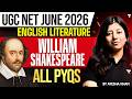 UGC NET English Literature June 2026 | William Shakespeare PYQs | UGC NET English PYQs | Ayesha Mam