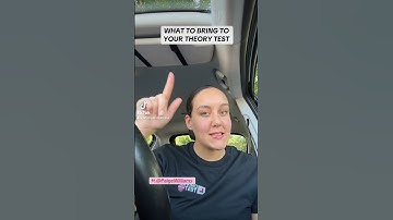 What to bring to your Theory Test 📚✍️