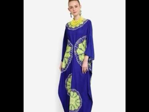  Model  baju  gamis  remaja untuk lebaran 2019  YouTube