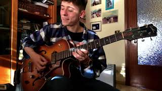 Pat Metheny - &quot;Facing West&quot; - Guitar Solo Cover by Samuele Perduca