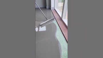 Indoor corner floor paint paving process- Good tools and machinery can increase work efficiency