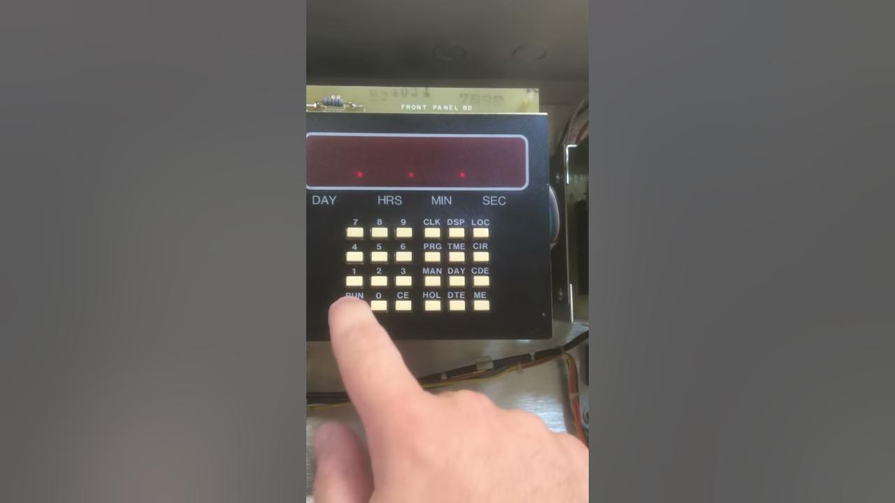 Simplex 2350 Master Clock Time Change / Bell Test YouTube