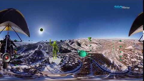 Test of Syntheyes for 360VR