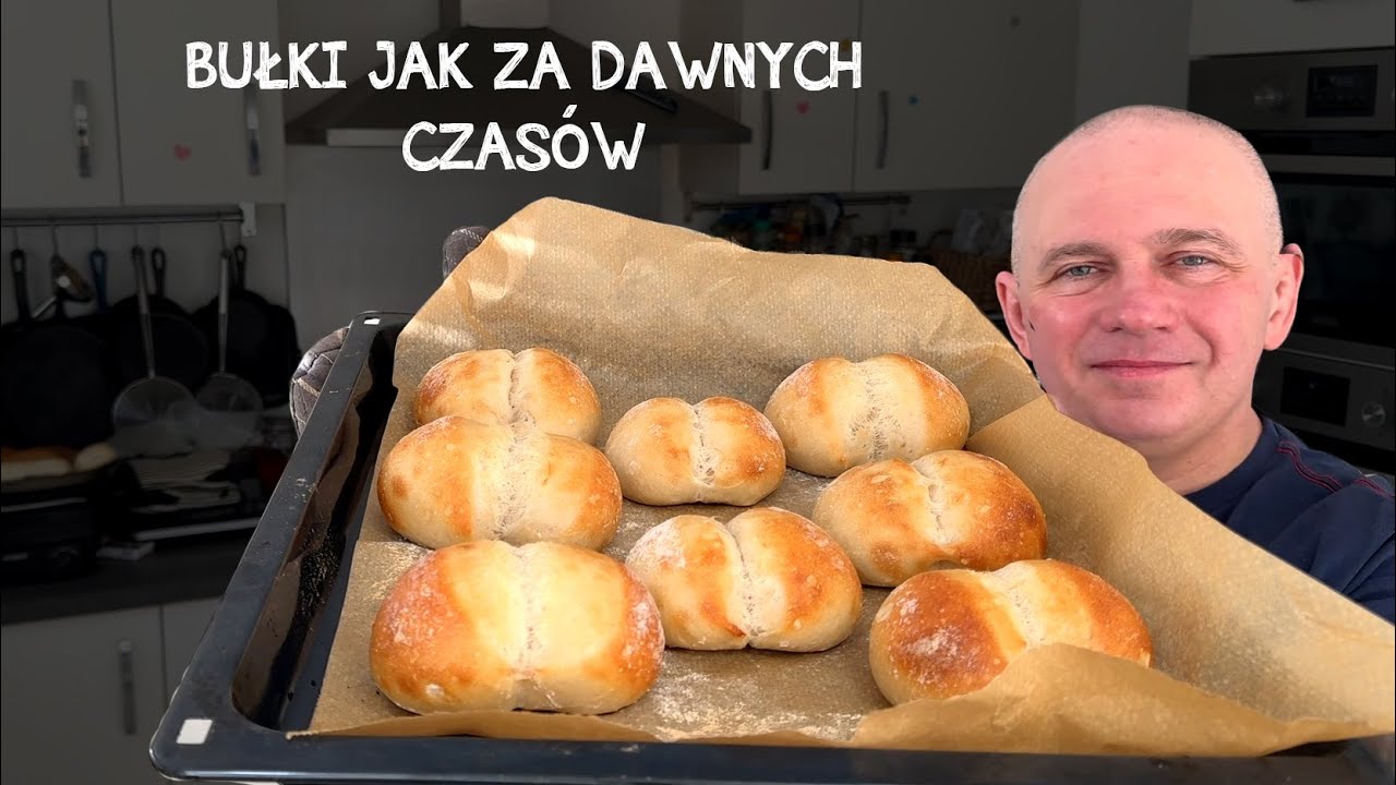 Bułeczki jak za dawnych czasów. Bardzo łatwe do zrobienia!