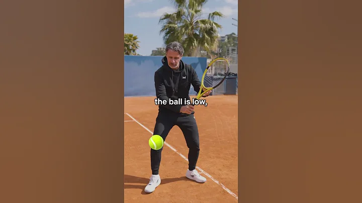 Slice backhand preparation: THE BASICS ⚙️ #visualtip #slice #backhand #fyp