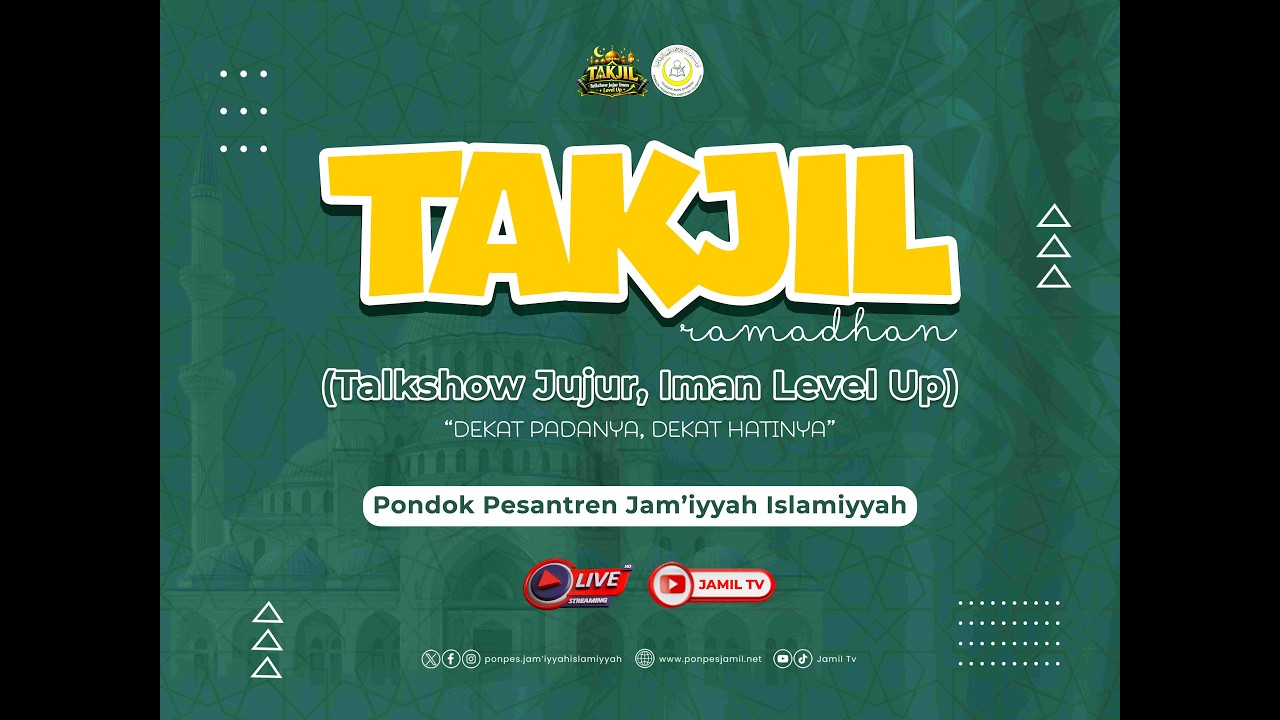 TAKJIL  ||  TALKSHOW RAMADHAN  ||  TEMA : 