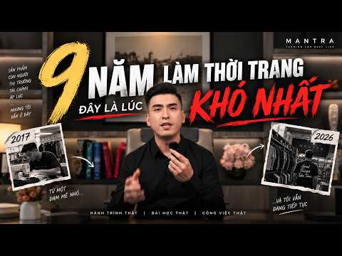 9 năm làm thời trang đây là giai đoạn tôi thấy khó khăn nhất 👕 | Thế Hiền 