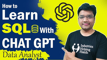 How to learn SQL with Chat GPT | MySQL | Data Analyst | Data Science | SQL course | ChatGPT uses