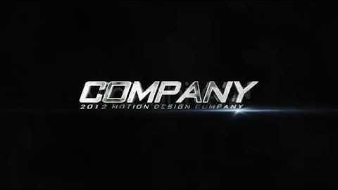 Pro Company Logo Intro c4d Project Template