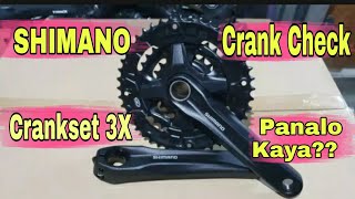 SHIMANO NON SERIES CRANKSET 3X CHECK