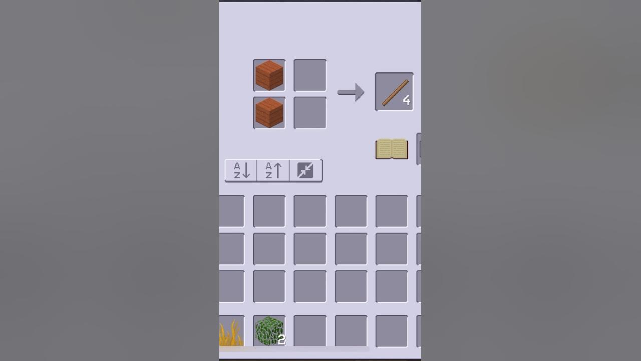 How you can make sticks in multicraft YouTube