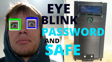 Eye Blink Password and Safe: An OpenCV Project