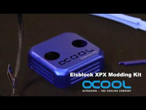 How To: Change the Alphacool Eisblock XPX modding cover