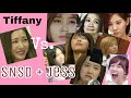 Tiffany vs. SNSD w/ Jess ♡ (funny and savage moments)