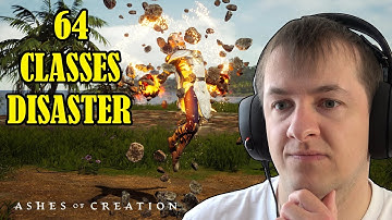 64 Classes in Ashes of Creation Disaster | Marcel Reacts