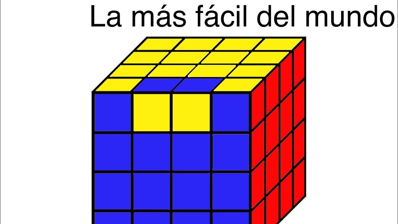 Hacer Cubo Rubik 4x4 Como resolver paridad de 4x4/ Fácil/Rápido/Español/Sencillo - YouTube