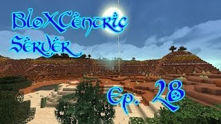 BloXCentric Ep. - 28 - The Early Layout (Lets Play Minecraft)