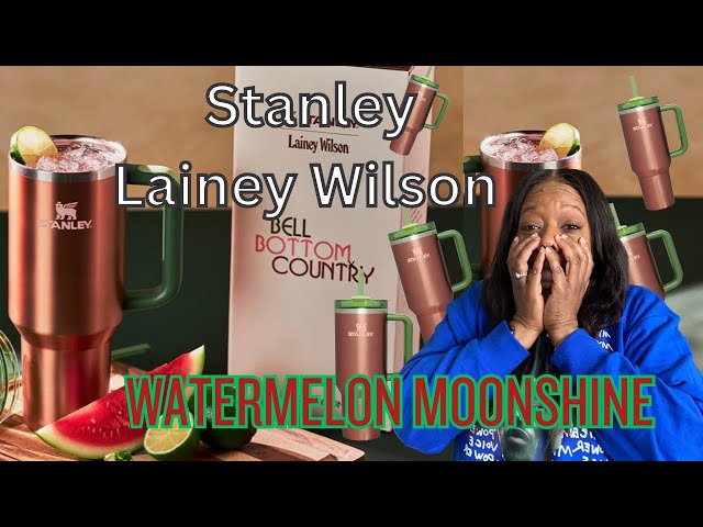 Watermelon Moonshine 40 Oz Stanley tumbler Stanley x Lainey Wilson