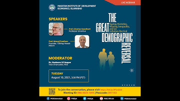 The Great Demographic Reversal l PIDE Webinar