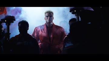 Rocky IV - Ivan Drago entrance and national anthem 4K full length. Ultimate DC 2021